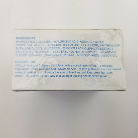 Lot Of 2 Azally Hydrogel Collagen Eye Mask Brighte - Picture 5 of 7